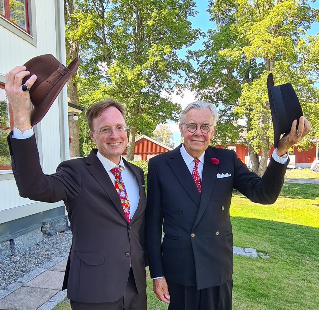 Vintagemannen får besök av Gentleman Lars